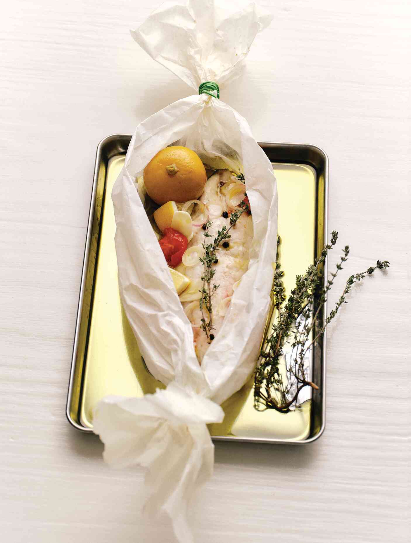 POISSON EN PAPILLOTE